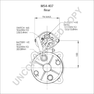 Prestolite Electric Starter MS4-407