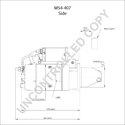 Prestolite Electric Starter MS4-407
