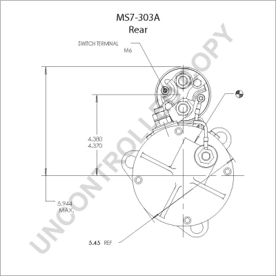 Prestolite Electric Starter MS7-303A