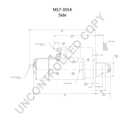 Prestolite Electric Starter MS7-305A