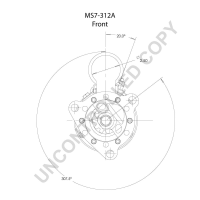 Prestolite Electric Starter MS7-312A