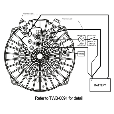 Prestolite Electric Alternator/Dynamo BLD4102H