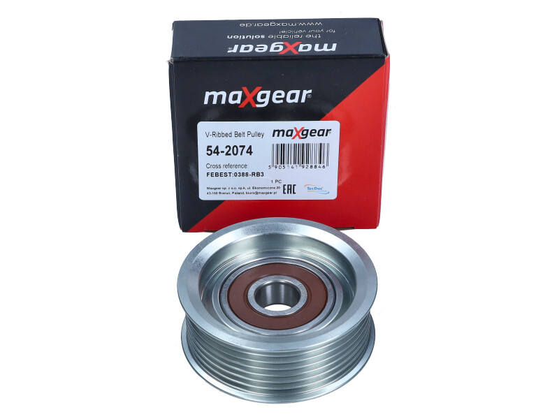 Maxgear Geleiderol (poly) V-riem 54-2074