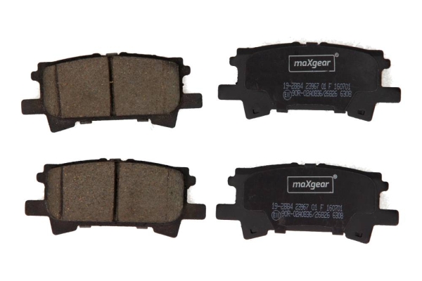 Remblokset Maxgear 19-2884