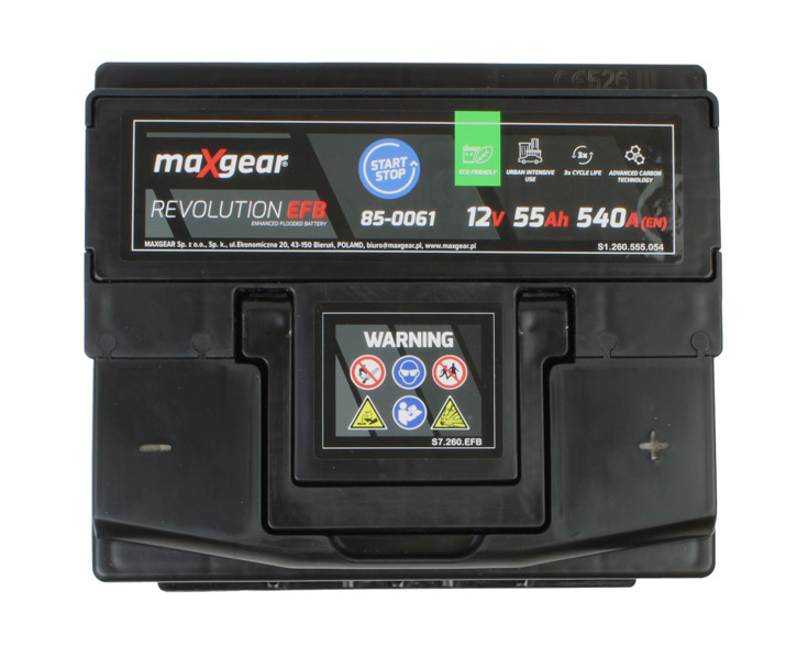 Maxgear Accu / Batterij 85-0061