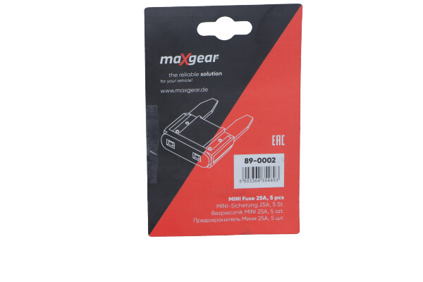 Maxgear Zekeringenset 89-0002
