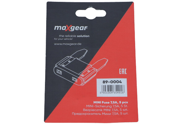 Maxgear Zekeringenset 89-0004
