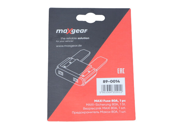 Maxgear Zekering 89-0014