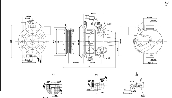 Airco compressor Maxgear AC375681