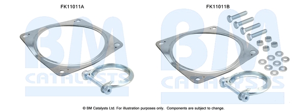 Roetfilter montageset Bm Catalysts FK11011