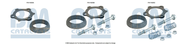 Roetfilter montageset Bm Catalysts FK11025