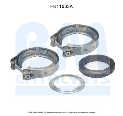 Roetfilter montageset Bm Catalysts FK11033