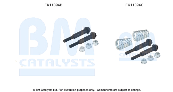 Roetfilter montageset Bm Catalysts FK11094