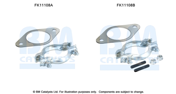 Roetfilter montageset Bm Catalysts FK11108