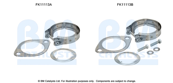 Roetfilter montageset Bm Catalysts FK11113