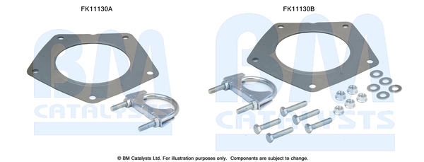 Roetfilter montageset Bm Catalysts FK11130