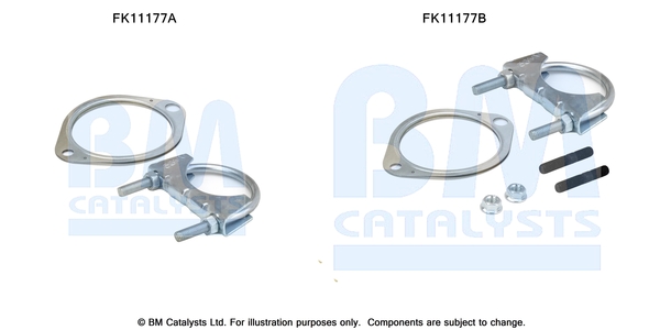 Roetfilter montageset Bm Catalysts FK11177