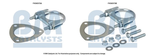 Uitlaat montageset Bm Catalysts FK50373