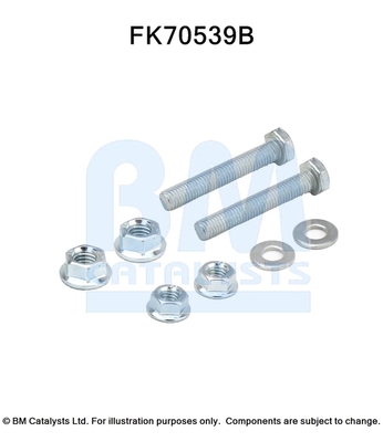 Uitlaat montageset Bm Catalysts FK70539