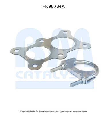 Katalysator montageset Bm Catalysts FK90734