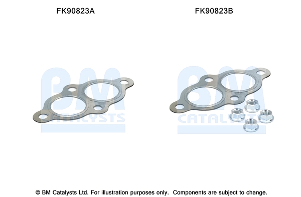 Katalysator montageset Bm Catalysts FK90823