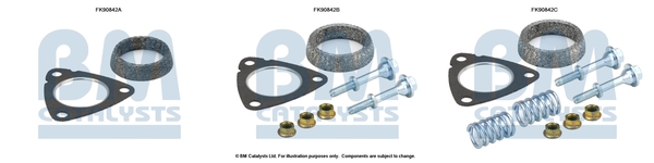 Katalysator montageset Bm Catalysts FK90842