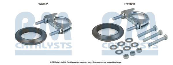 Katalysator montageset Bm Catalysts FK90854