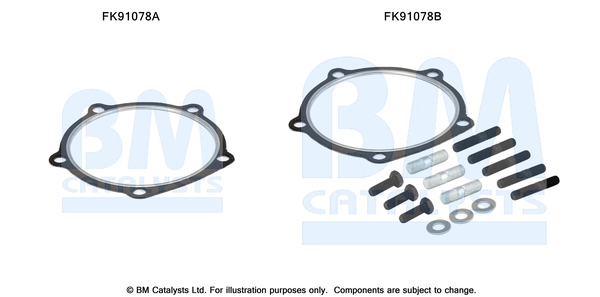 Katalysator montageset Bm Catalysts FK91078