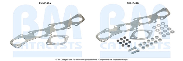 Katalysator montageset Bm Catalysts FK91342