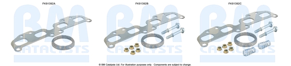 Katalysator montageset Bm Catalysts FK91392