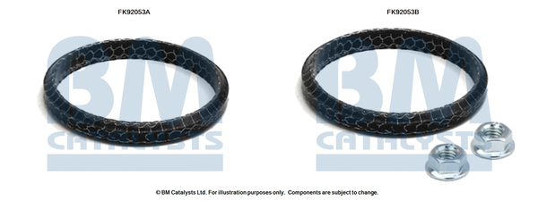 Katalysator montageset Bm Catalysts FK92053