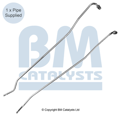 Drukleiding voor druksensor roetfilter Bm Catalysts PP11080B