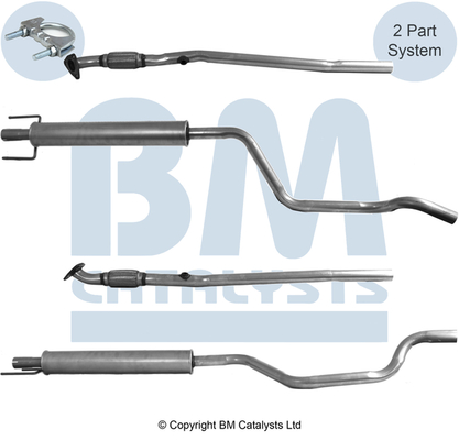 Uitlaatpijp Bm Catalysts BM51020
