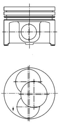 Zuiger Kolbenschmidt 40092720