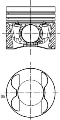 Zuiger Kolbenschmidt 40095630