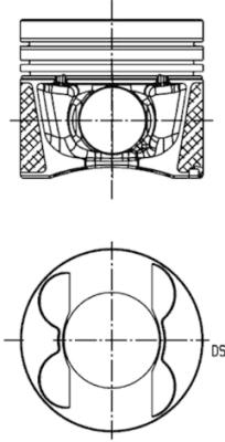 Zuiger Kolbenschmidt 40096600