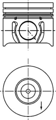 Zuiger Kolbenschmidt 40173600