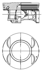 Zuiger Kolbenschmidt 40199600