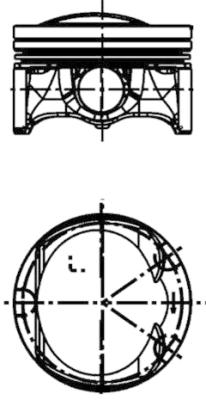 Zuiger Kolbenschmidt 41197620