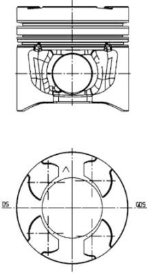 Zuiger Kolbenschmidt 40272600