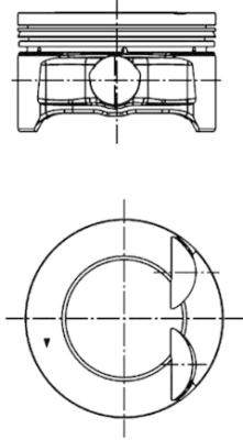 Zuiger Kolbenschmidt 40273620