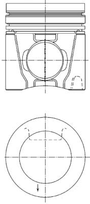 Zuiger Kolbenschmidt 41166600