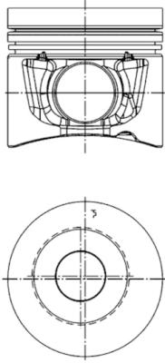 Zuiger Kolbenschmidt 40289610