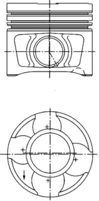 Zuiger Kolbenschmidt 40356600