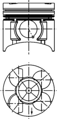 Zuiger Kolbenschmidt 40391620