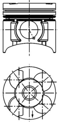 Zuiger Kolbenschmidt 40392620