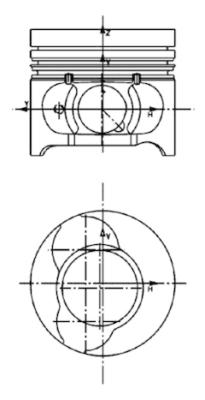 Zuiger Kolbenschmidt 40465600