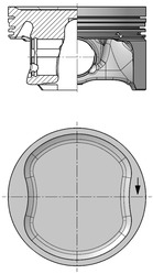 Zuiger Kolbenschmidt 40571600