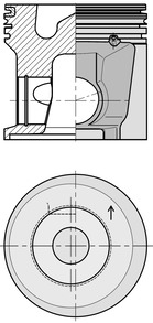 Zuiger Kolbenschmidt 41523600
