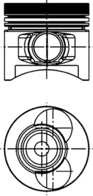 Zuiger Kolbenschmidt 40654600